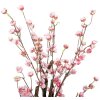 Clayre & Eef 6PL0372 Декоративное дерево розовое 18x18x70 см пластик