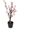 Clayre & Eef 6PL0373 Декоративное дерево Цветущая вишня розово-коричневый 10x10x48 см