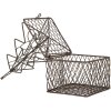 Ялинка Clayre & Eef 6Y5704 Ялинка коричнева залізна 9x9x22 см Прикраса Clayre & Eef 6Y5704 Ялинка коричнева залізна 9x9x22 см