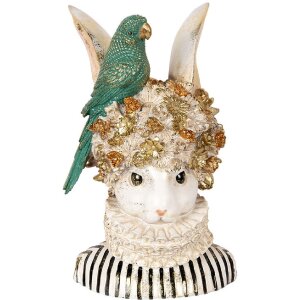 Clayre & Eef 6PR5089 Прикраса бюст кролика...