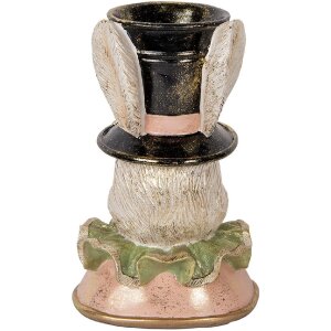 Clayre & Eef 6PR5133 Декоративний кролик бежево-золотий, 18x15x29 см