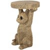Стіл для рослин Clayre & Eef 6PR5103, золотистого кольору, 25x23x36 см, в стилі кантрі
