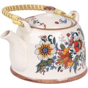 Clayre & Eef 6CETE0178 Заварочный чайник керамический...