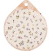 Clayre & Eef 6CE2060 Коврик для сковороды керамический бежево-оранжевый 20x23 см