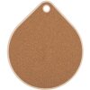 Clayre & Eef 6CE2060 Коврик для сковороды керамический бежево-оранжевый 20x23 см