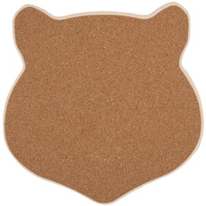 Clayre & Eef 6CE2064 Коврик для сковороды коричневый...