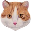 Clayre & Eef 6CE2064 Коврик для сковороды коричневый 20x20 см керамический в стиле кантри