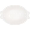 Керамічна миска Clayre & Eef 6CEBO0200S 9x6x3 см 25 мл білий кантрі-стиль