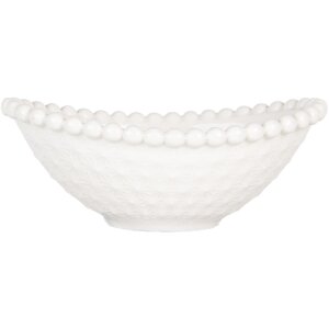 Clayre & Eef 6CEBO0204 Миска белая 12x8x4 см 75 мл
