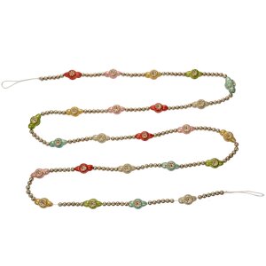 Clayre & Eef 65993 Різдвяна гірлянда срібляста 180 см...