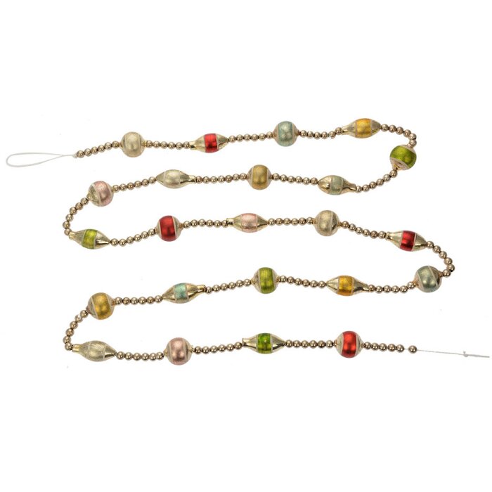 Clayre & Eef 65994 Різдвяна гірлянда сріблястий вигляд 180 см залізо