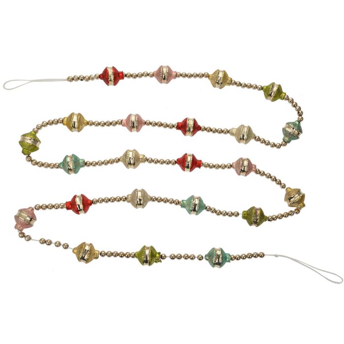 Clayre & Eef 65995 Різдвяна гірлянда срібляста 180 см Святкова прикраса