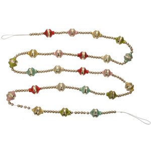 Clayre & Eef 65995 Різдвяна гірлянда срібляста 180 см...