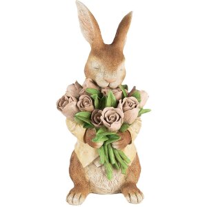Clayre & Eef Декоративний кролик Поліуретанова смола...