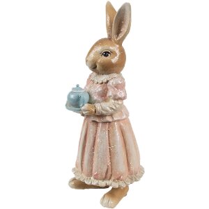 Clayre & Eef Прикраса Кролик з полімерної смоли...
