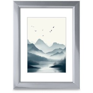 Hama Пластиковая рамка Chill White Silver 10x15 см 13x18 см 15x20 см 30x40 см
