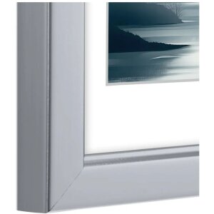 Hama Пластиковая рамка Chill White Silver 10x15 см 13x18 см 15x20 см 30x40 см