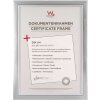 Дизайнерська рамка Walther Beyond 21x29.7 см сріблясте прозоре скло МДФ задня панель