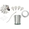 Clayre & Eef 66002 Карусель Tealight срібло Ø 8 см висота 17 см
