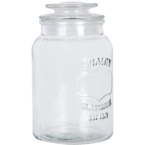 Clayre & Eef 6GL5053 Банка для зберігання з кришкою...