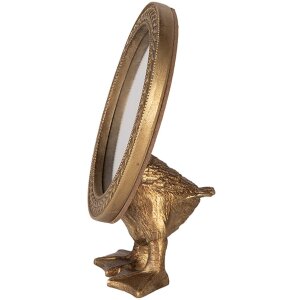 Clayre & Eef 62S308 Декоративное стоячее зеркало золотого цвета 13x6x16 см