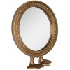 Clayre & Eef 62S308 Декоративное стоячее зеркало золотого цвета 13x6x16 см