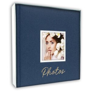 ZEP Фотоальбом Dante Blue 24x24 см 40 білих сторінок зі скловолокном