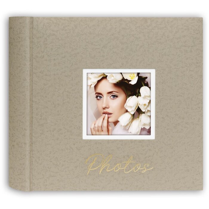ZEP Фотоальбом Dante Beige 32x32 см 60 білих сторінок з перфорацією