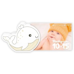 ZEP Акрилова та деревяна фоторамка Fibi 10x15 см