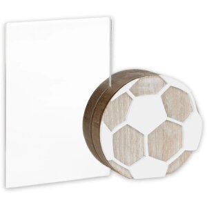 ZEP Акрилова та деревяна фоторамка Мессі 10x15 см