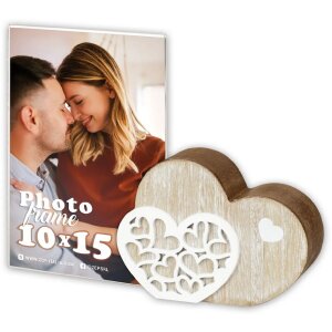 ZEP Акрилова та деревяна фоторамка Gioia 10x15 см