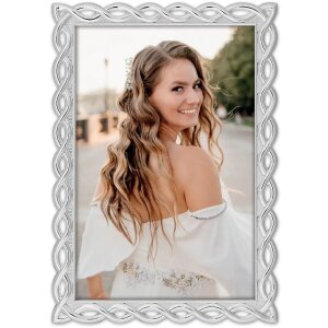 Металева фоторамка ZEP Bizet 10x15 см з оксамитовою...