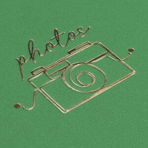 Фотоальбом ZEP RQ5740V серии OLIVER, зеленый, 13x19 см