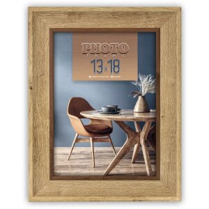 Фоторамка ZEP з полістиролу Arles Natural 30x45 см для...