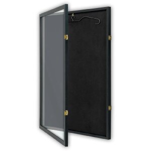 ZEP Деревяна спортивна футболка Рамка для джерсі чорна 59x79 см