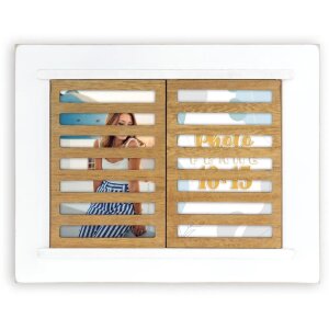 ZEP Деревяна фоторамка Ravello на 2 фото 10x15 см Біла...