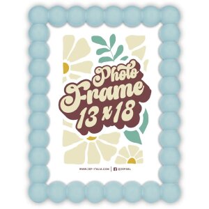 Деревяна фоторамка ZEP Pop Blue 10x15 см