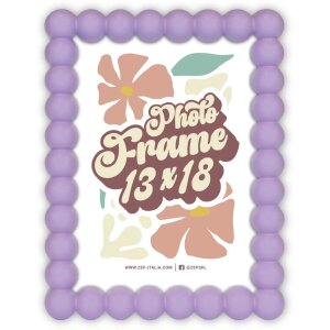 ZEP Деревяна фоторамка Pop Violet 10x15 см