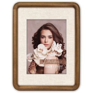 Деревяна рамка ZEP Marsiglia 30x40 см з тканинним...