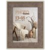 Фоторамка ZEP Colmar Brown 20x30 см полистирол настенное крепление