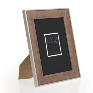 Рамка для фото ZEP Colmar Brown 15x20 см деревяна з підставкою зі справжнього скла