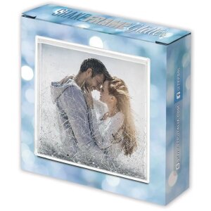 ZEP трясуча рамка з блискітками 10х10 см