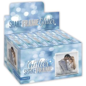 ZEP трясуча рамка з блискітками 10х10 см