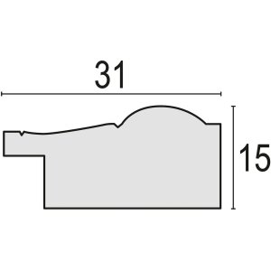 ZEP TDF46 PS Rahmen INDIA 10x15 cm Bilderrahmen