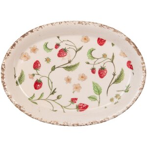 Clayre & Eef Декоративная тарелка 25x18x3 см...