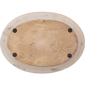 Clayre & Eef Декоративная тарелка 25x18x3 см...