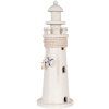 Clayre & Eef 6H2409 Декоративный маяк белый Ø 10x30 см Стиль кантри