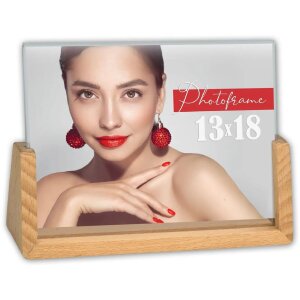 Акрилова фоторамка ZEP Вірджинія з натурального дерева з...