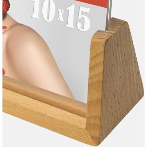 Акрилова фоторамка ZEP Вірджинія з натурального дерева з...