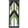 LumiLamp 5LL-6361 Настенный светильник Тиффани бежево-зеленый 14x16x40 см E27 стекло металл